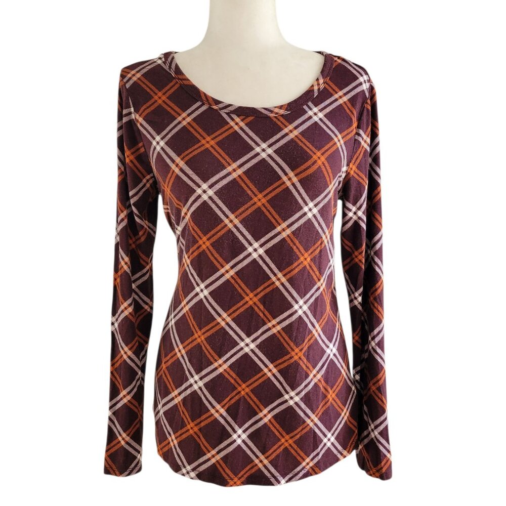 Autumn Plaid Top